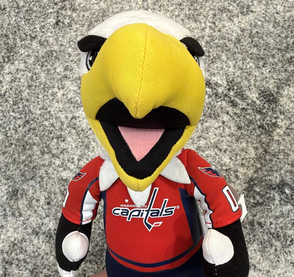 Bleacher Creatures - Washington Capitals - Slapshot 12’’ Mascot NHL Hockey Plush